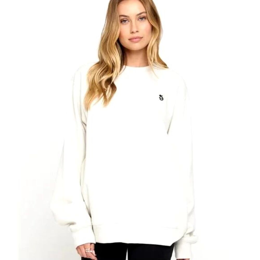 SPIRITUAL GANGSTER Classic Crewneck Sweatshirt XXL Oversized Birch NWT B76